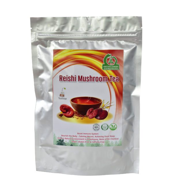Reishi Mushroom Tea 60-Teabags Front
