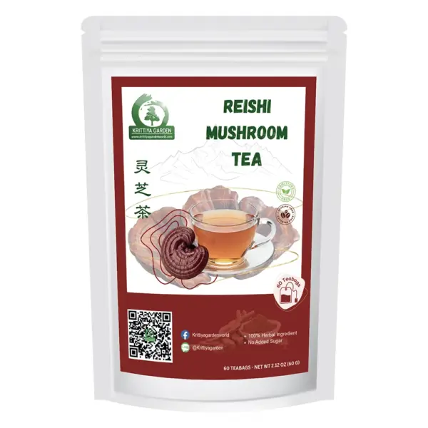 Reishi Mushroom Tea Front
