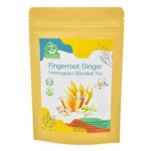 Fingerroot Ginger Lemongrass Blended Tea Front
