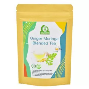 Ginger Moringa Blended Tea Front