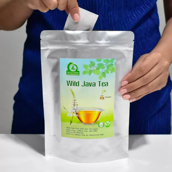 Wild Java Tea 60-Teabags (Kumisukuchin, Orthosiphon Aristatus, Cat Whiskers) - Image 3