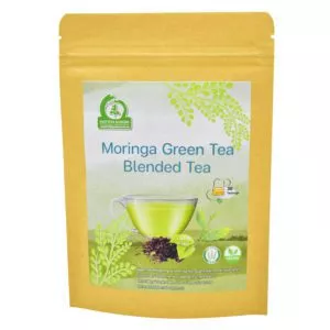 Moringa Green Tea Blended Tea Front