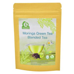 Moringa Green Tea Blended Tea Front