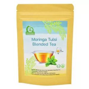 Moringa Tulsi Blended Tea Front
