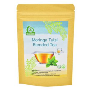 Moringa Tulsi Blended Tea Front