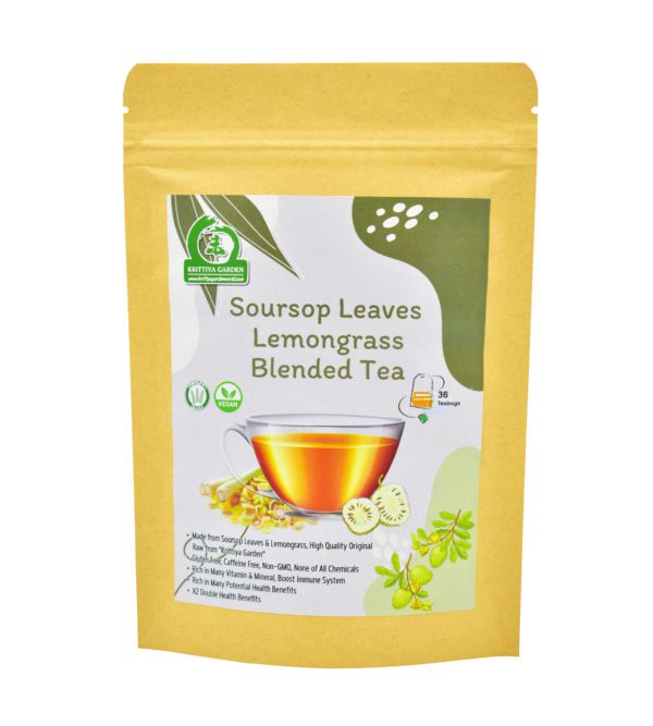 Soursop Leaves Lemongrass Blended Tea Front