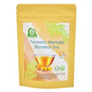 Turmeric Moringa Blended Tea Front