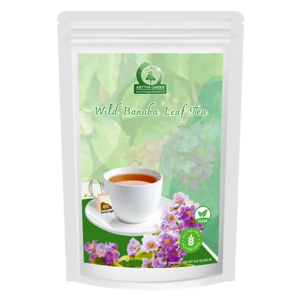 Banaba Leaf Tea 60TB - Front WBG